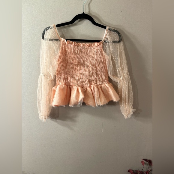 Girlie Ruffle Crop Top - Picture 2 of 7